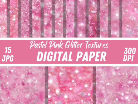 Download Pastel Pink Glitter Textures Backgrounds - Pink Collection