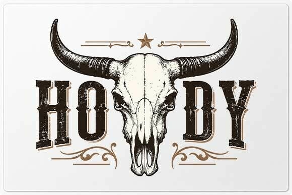Download Howdy Buffalo Skull PNG - Buffalo Collection