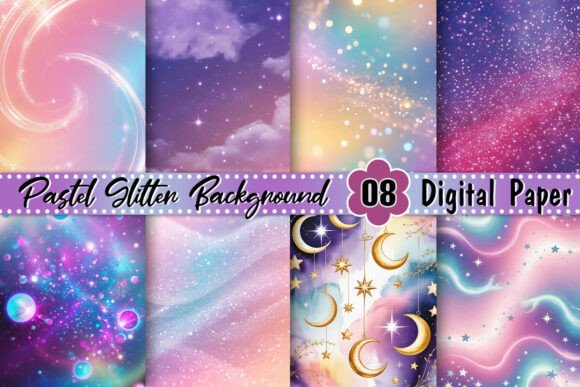 Download Pastel Pink Purple Glitter Background - Pink Collection