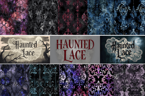 Download Haunted Dark Lace Texture - Dark lace Collection