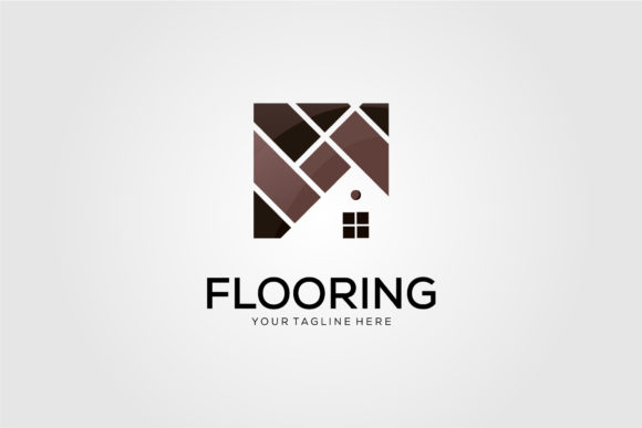 Download Minimalist Roof and Flooring Logo Design - Premium Bundle