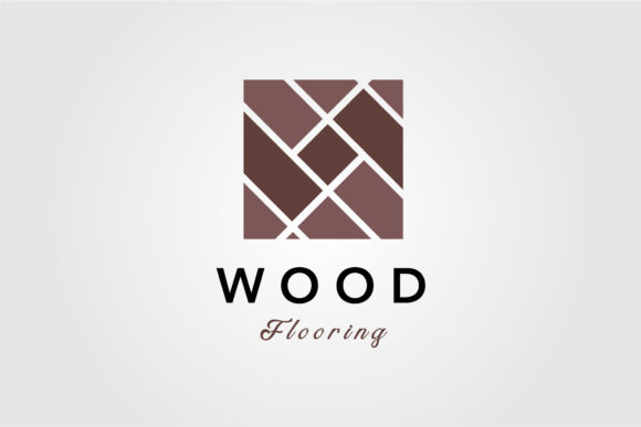 Download Minimalist Wood Parquet Flooring Logo - Premium Resources