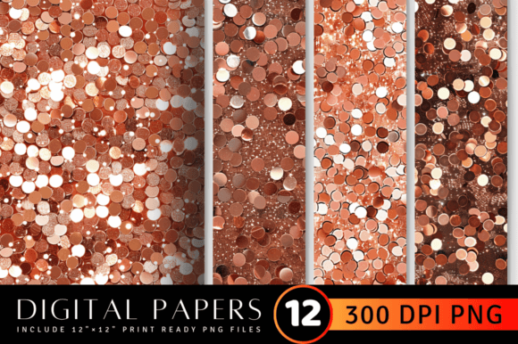 Download Luxury Shimmer Glitter Rose Gold Sequin - Luxury shimmer Collection