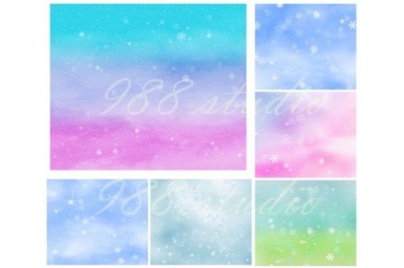 Download Snow Sky Pastel Wallpaper Blue Pink Png - Pink Collection